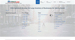 Desktop Screenshot of bizsale.com